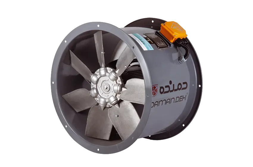 فن آكسيال سيلندری DAMP-WN180-4T-1000-24deg