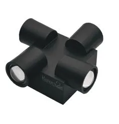 دکوراتیو یو مربع 90 درجه چهار طرفه لنز محدب  RL 203-4