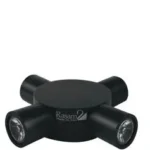 دکوراتیو گرد لوله بلند چهار طرفه لنز تخت  RL 204F-4