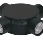 دکوراتیو گرد لوله کوتاه چهار طرفه لنز تخت RL 204F-4