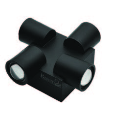 دکوراتیو یو مربع 90 درجه چهار طرفه لنز محدب  RL 203-4