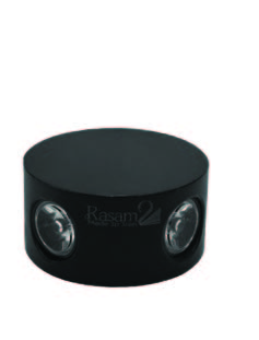 دکوراتیو گرد لوله کوتاه چهار طرفه لنز محدب  RL 204-4
